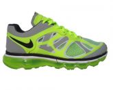 Tênis Nike Air Max 2012 Grafite e Verde Limão