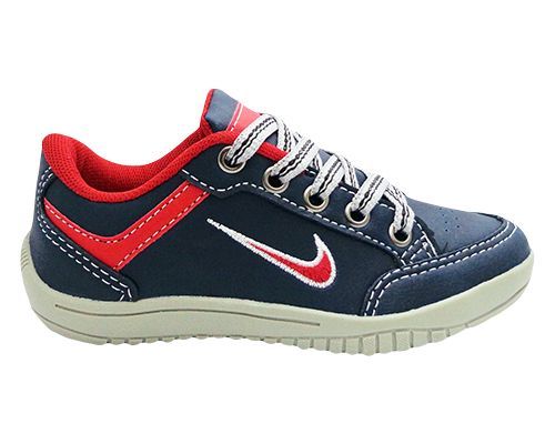 Tênis Infantil Nike Azul Marinho e Vermelho