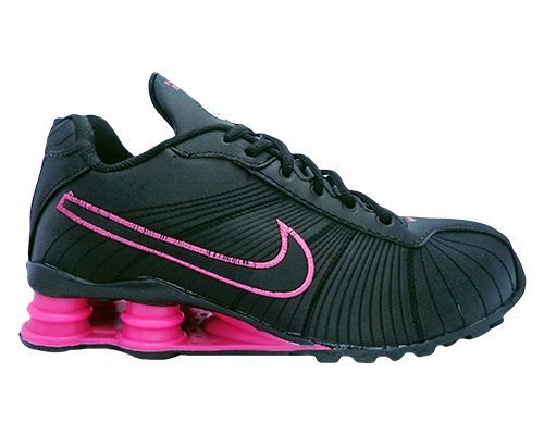 Tênis Nike Shox Turbo V Preto e Rosa