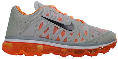 Tênis Nike Air Max 2011 Gelo e Laranja